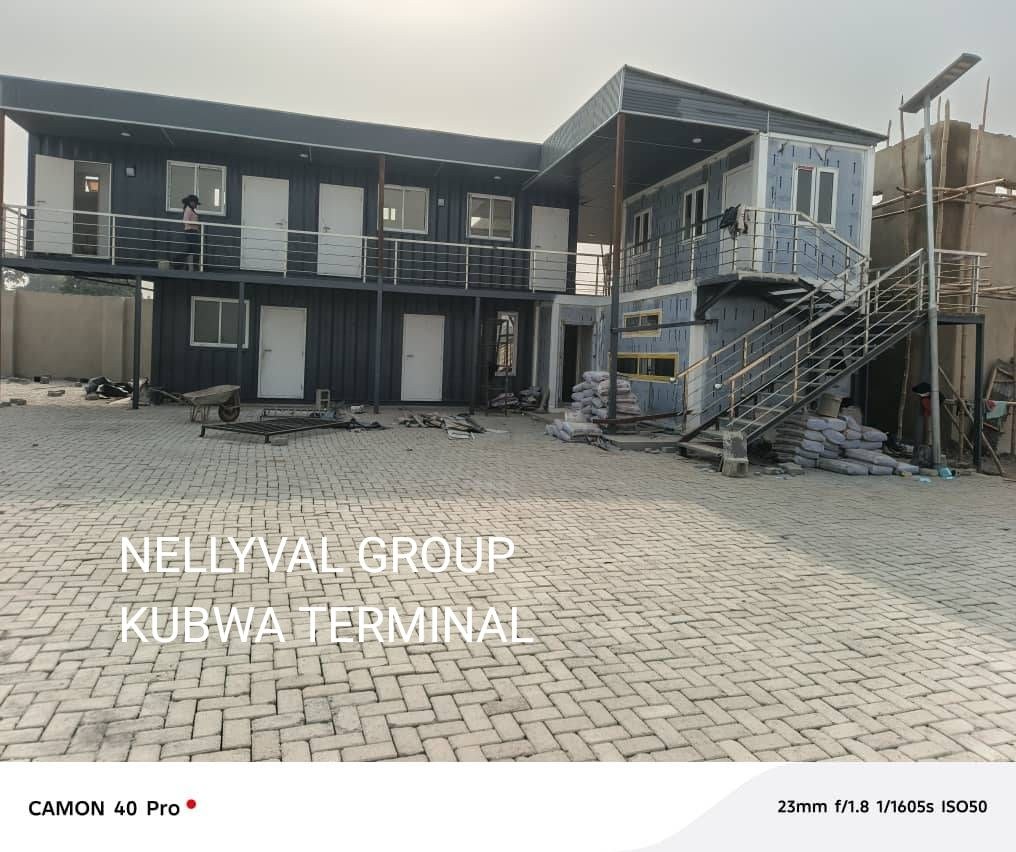 NellyVal Group — Kubwa Terminal — Terminal facade with external stair
