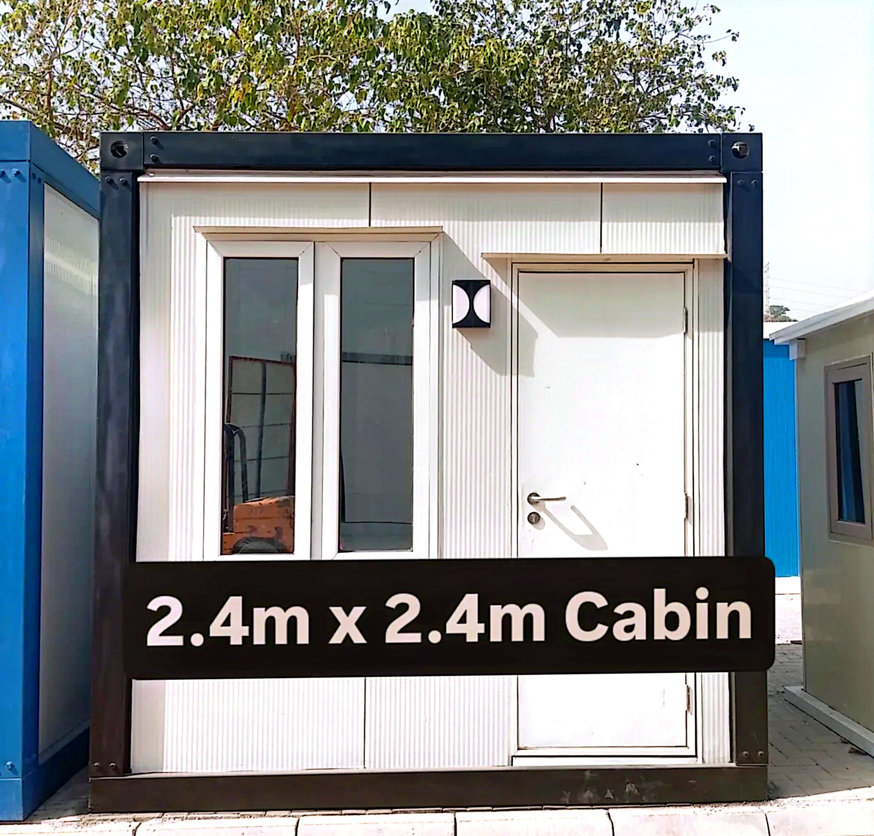 2.4m by 2.4m premium prefab cabin
