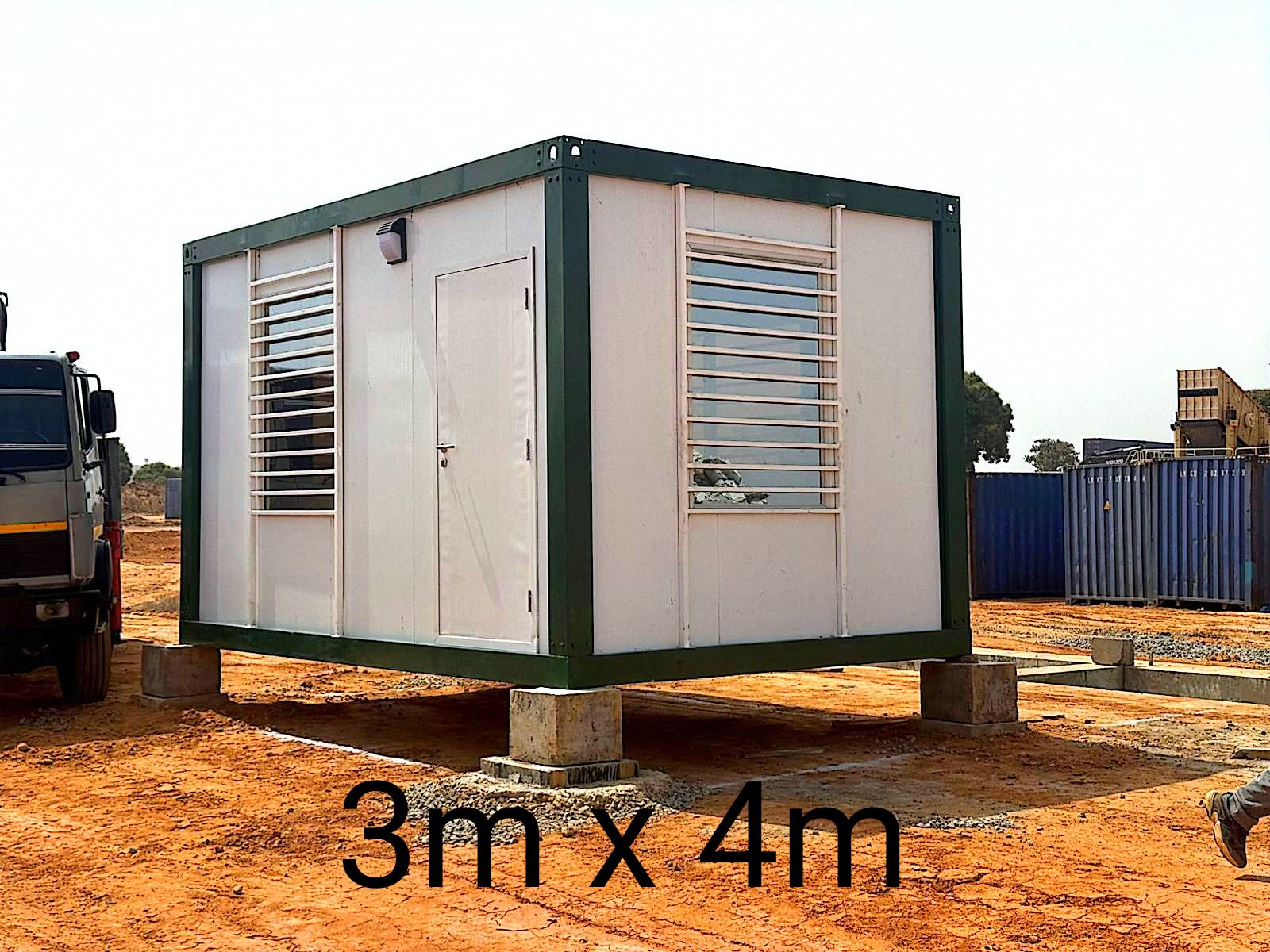 3m by 4m prefab modular office