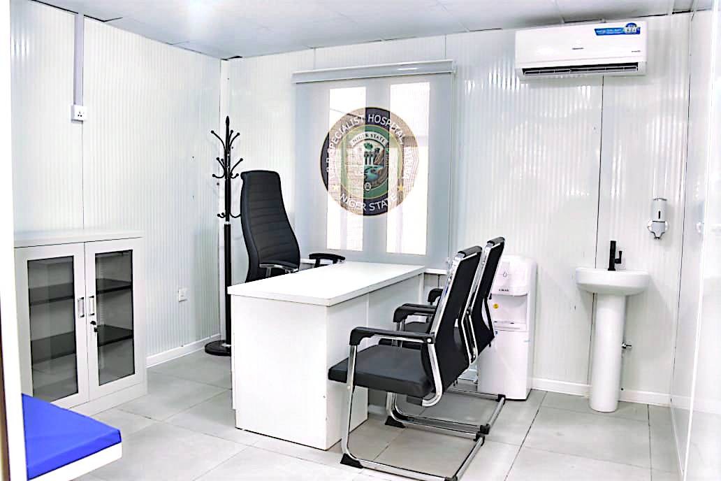 IBB Specialist Hospital — Consulting office interior