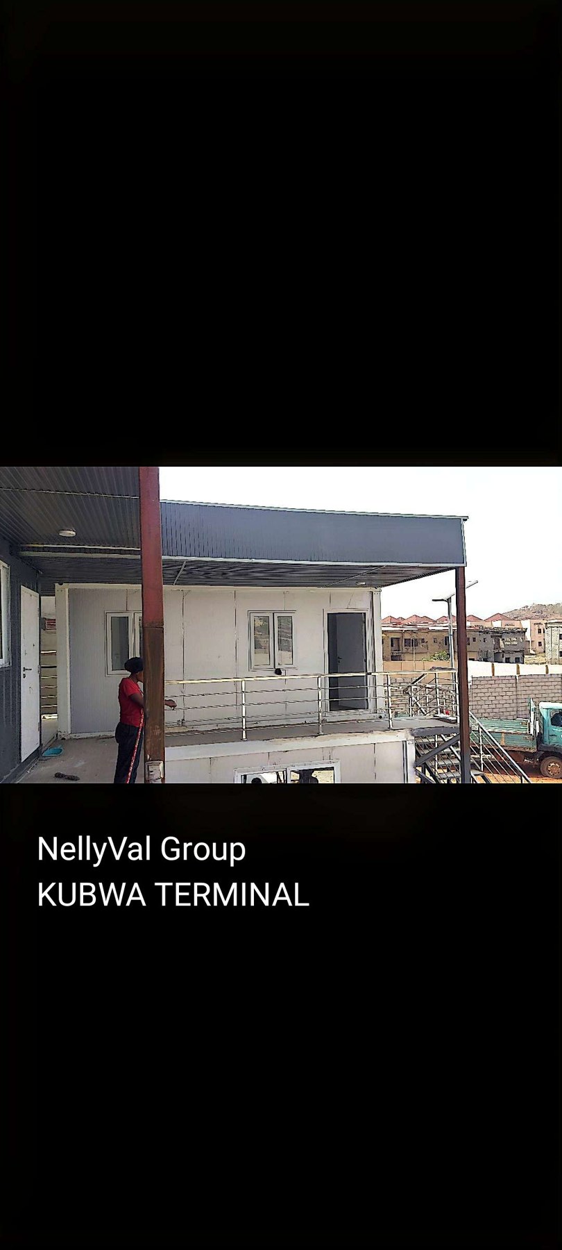 NellyVal Group — Kubwa Terminal — Side elevation